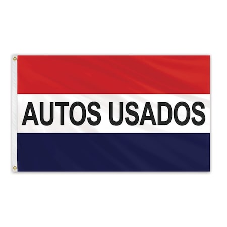 Global Flags Unlimited Autos Usados Message Flag 3'x5' Standard Flag 204590